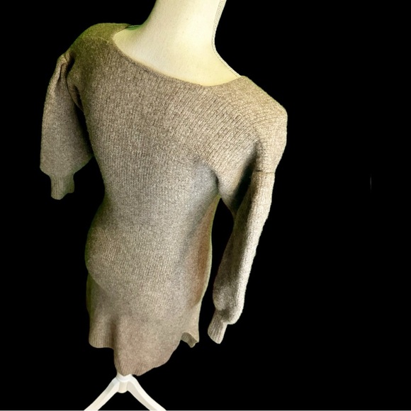 NWOT Emilia George ‘Eva’ Long Sleeve Merino Wool-Blend Maternity Sweater Dress S - Picture 12 of 16